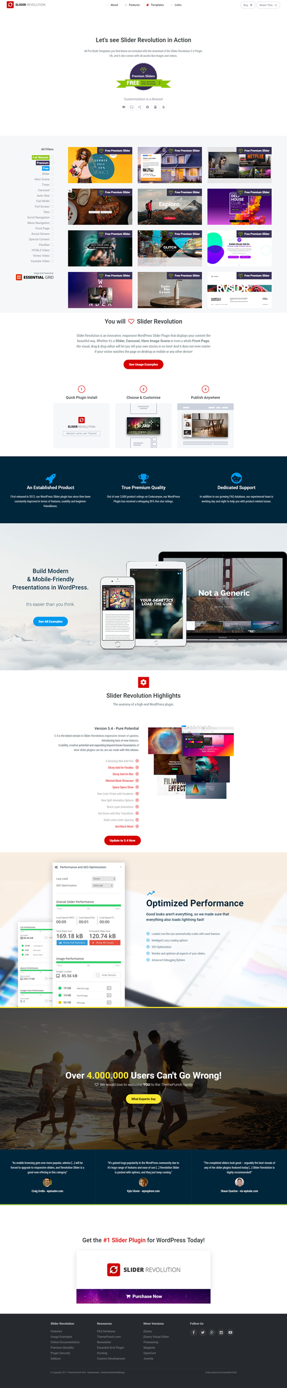 Slider Revolution WordPress Plugin InkThemes
