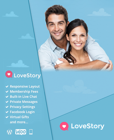 online dating wordpress theme