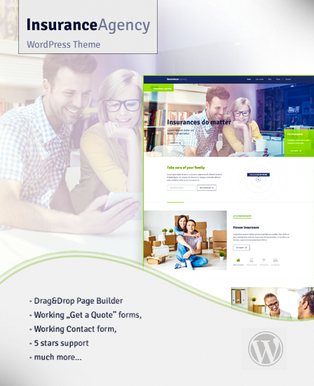 Insurance WordPress Theme