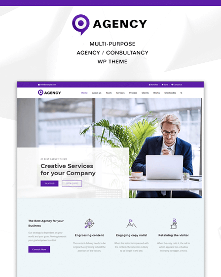 WordPress Theme For Agency