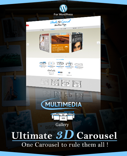 Ultimate 3D Carousel WordPress Plugin