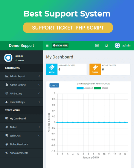 Best Support System - Support Ticket PHP Script
