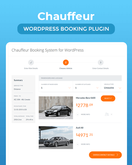 WordPress Booking Plugin