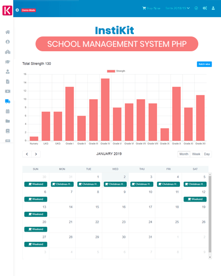 School Management System In PHP