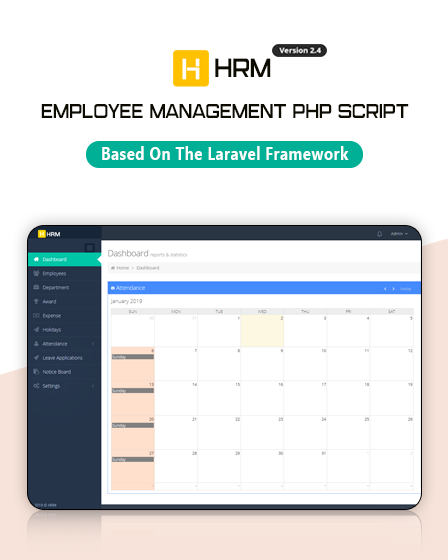 HRM - Employee Management PHP Script