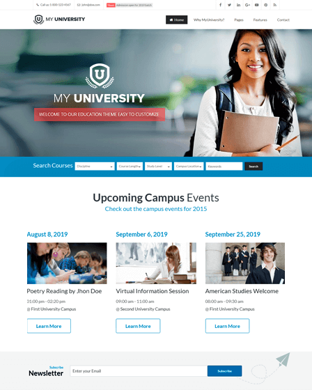 My University Featured Image