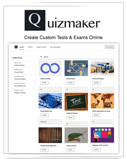 Quizmaker WordPress Plugin