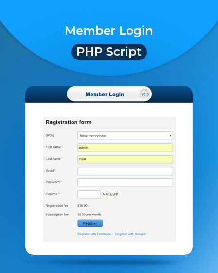 Login PHP Script