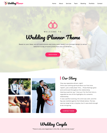 Best Wedding WordPress Theme