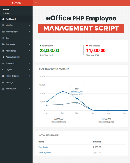 PHP Employee Management Script