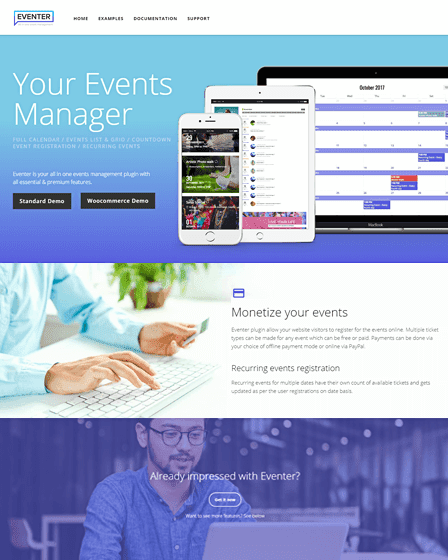 Eventer - WordPress event management plugin