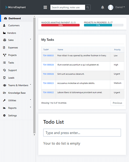 PHP CRM Script