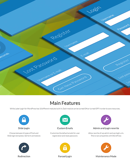 Premium White Label Login WordPress Plugin