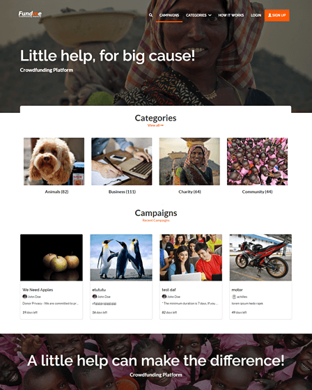 Feature Image - PHP Crowdfunding Script