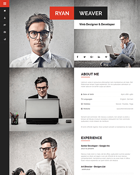 Divergent WordPress Theme