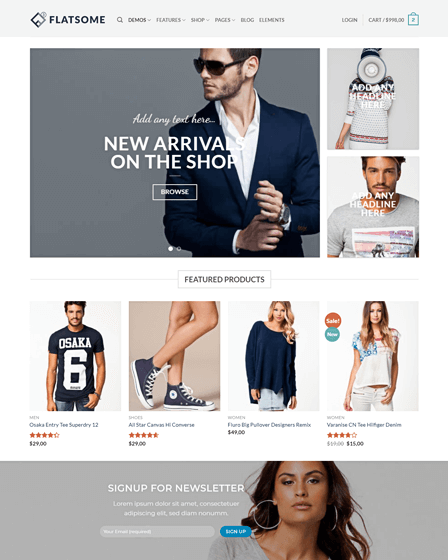 Flatsome WordPress Theme