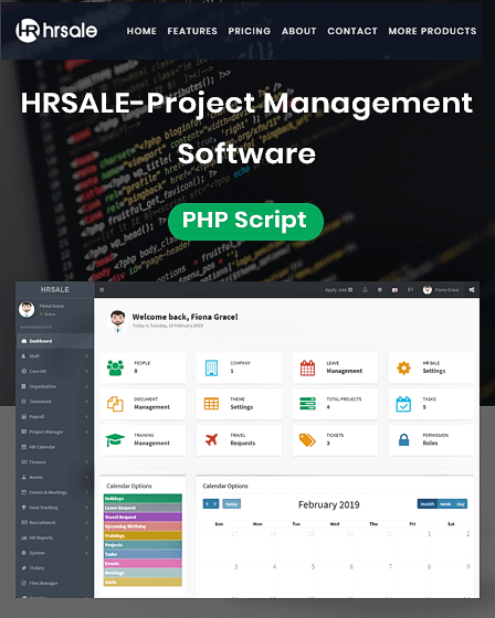 Featured Image Project Management Software PHP Script