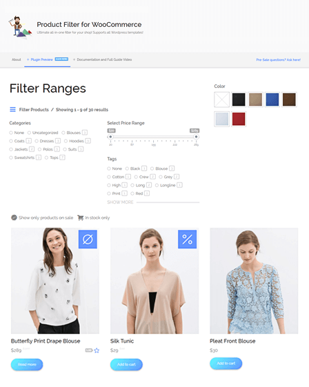 WooCommerce Product Filter WordPress Plugin