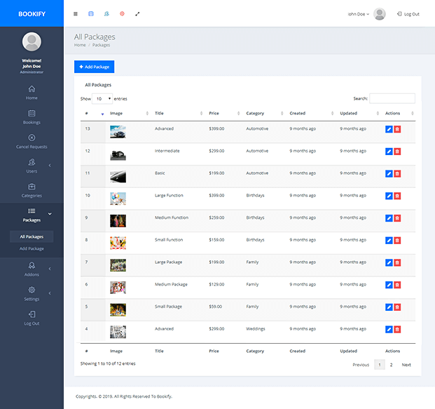 Bookify - Online Booking PHP Script | InkThemes