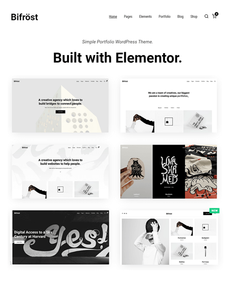 WordPress Theme For Portfolio