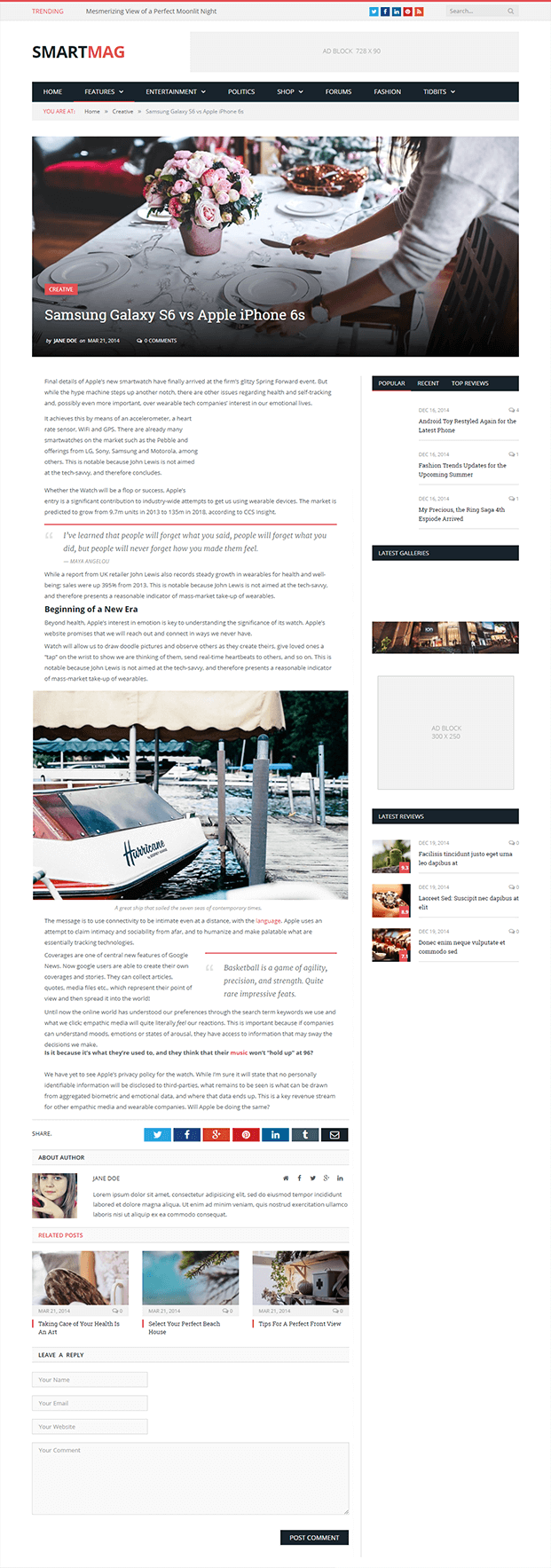 SmartMag Best Selling WordPress Magazine Template InkThemes SmartMag Best Selling WordPress Magazine Template InkThemes