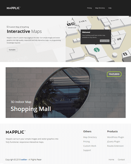 Mapplic WordPress Interactive Map Plugin