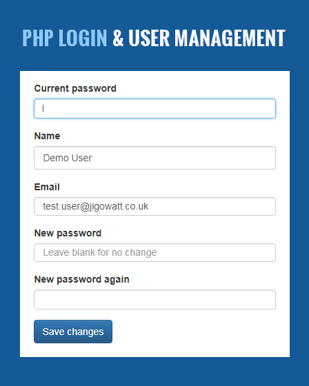 Thumb-Image - PHP User Login Script