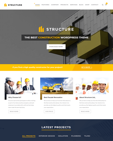 best-construction-wordpress-theme