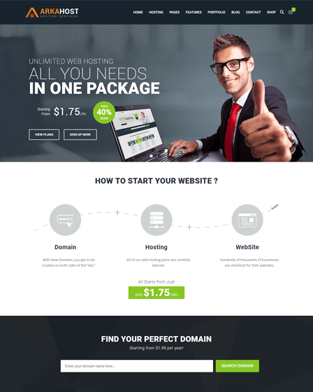 Best WordPress Hosting Theme