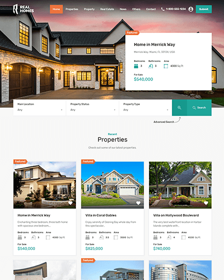 30+ Best WordPress Real Estate Themes of 2022