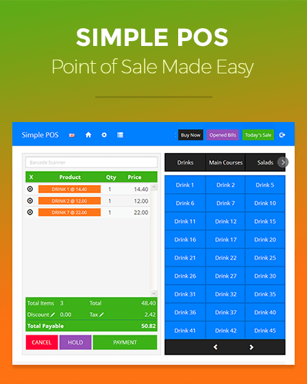Simple Pos Point Of Sale Php Script Inkthemes