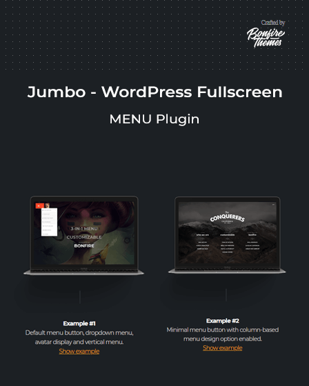 WordPress Fullscreen Menu Plugin