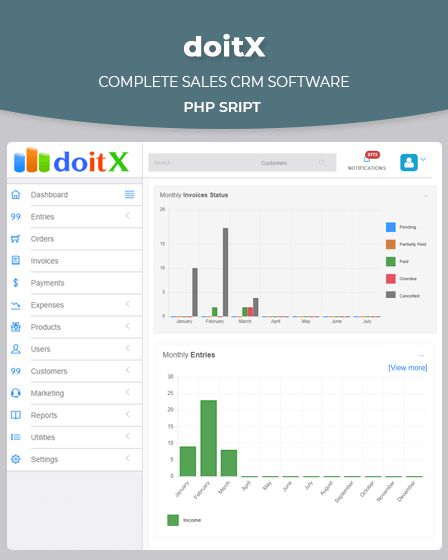 CRM Software PHP