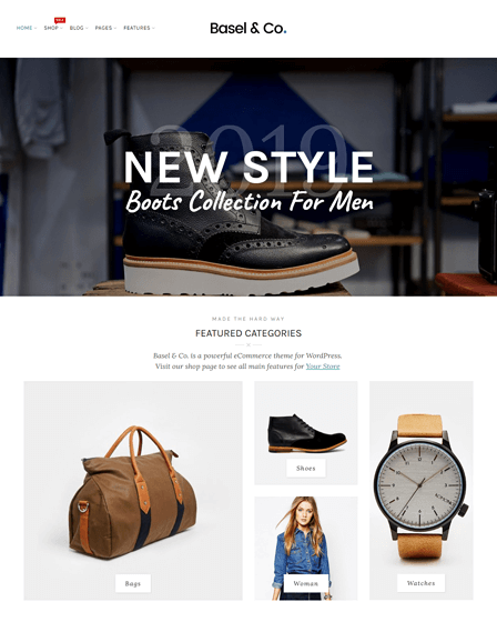 WordPress Online Shop Theme