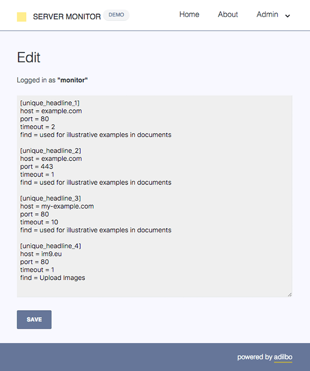 simple website monitor simple website monitor