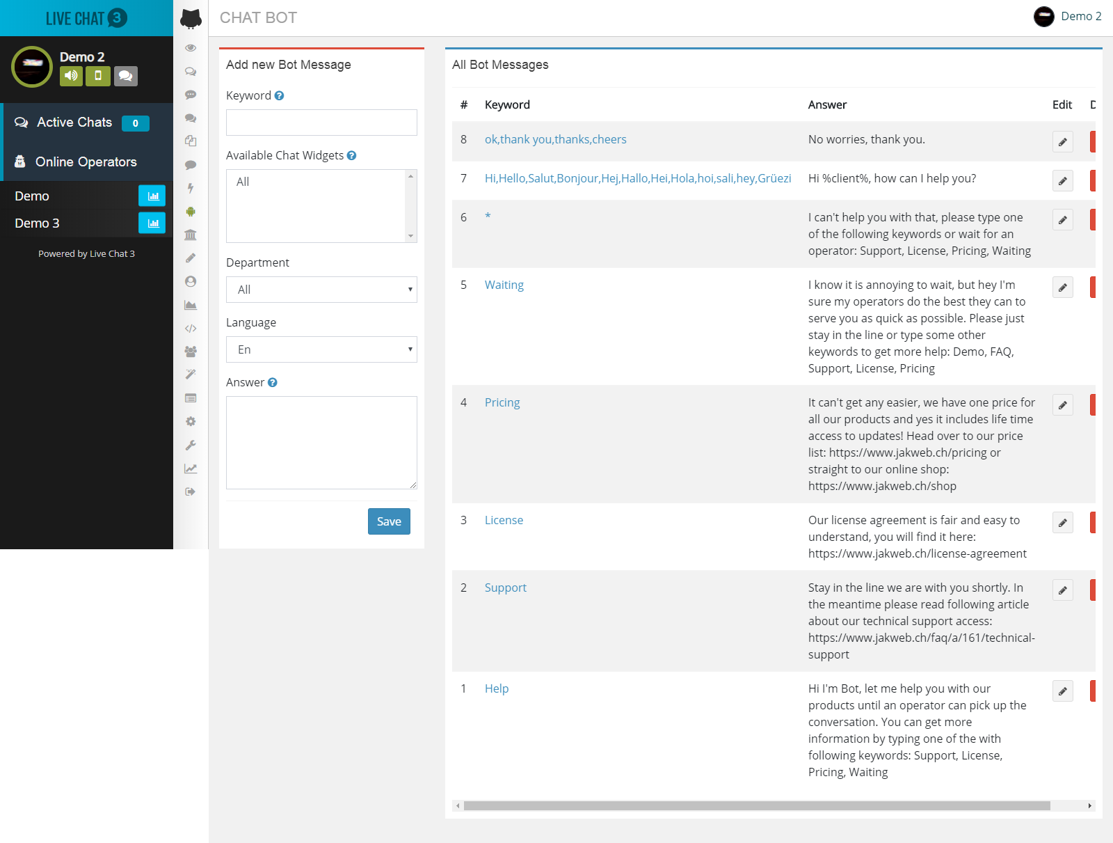 php live chat script