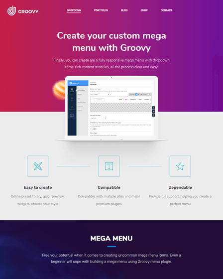 WordPress Mega Menu Plugin