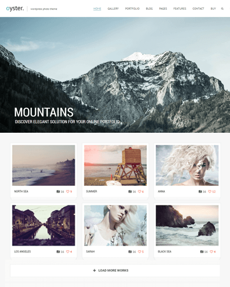 Photo WordPress Theme