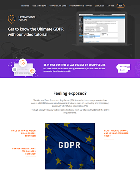 GDPR WordPress Plugin