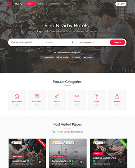 WordPress Best Directory Theme