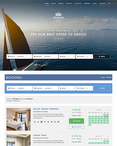 Hotel Booking CMS