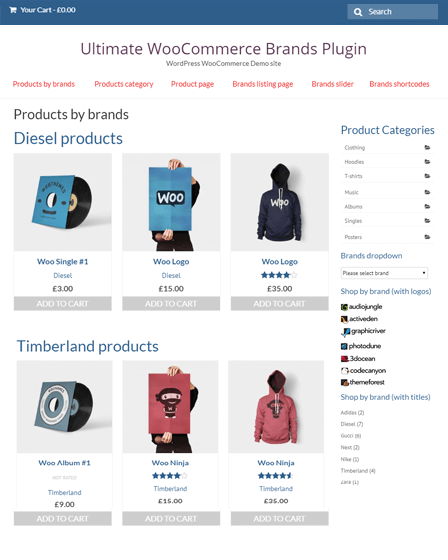 Ultimate WooCommerce Brands Plugin For WordPress | InkThemes