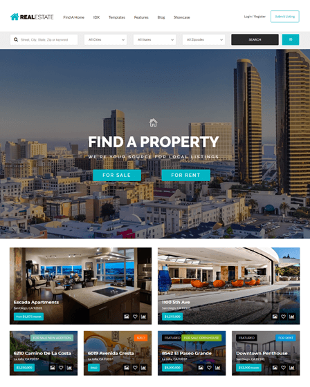 Real Estate WP Theme