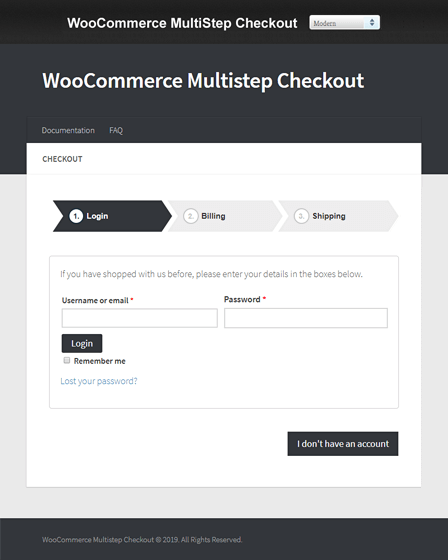 WordPress Checkout Plugin