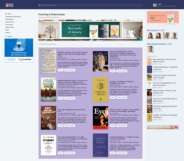 BBook - Online Book Store PHP Script | InkThemes