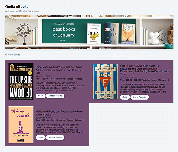 BBook - Online Book Store PHP Script | InkThemes