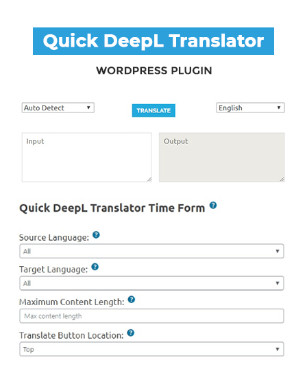 Translator WP Plugin