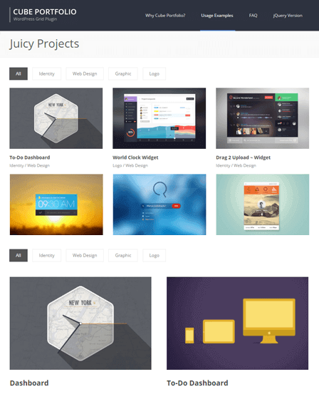 WordPress Plugin Grid Gallery