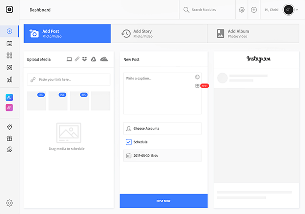 Instagram Media Planner Auto-Post PHP Script | InkThemes