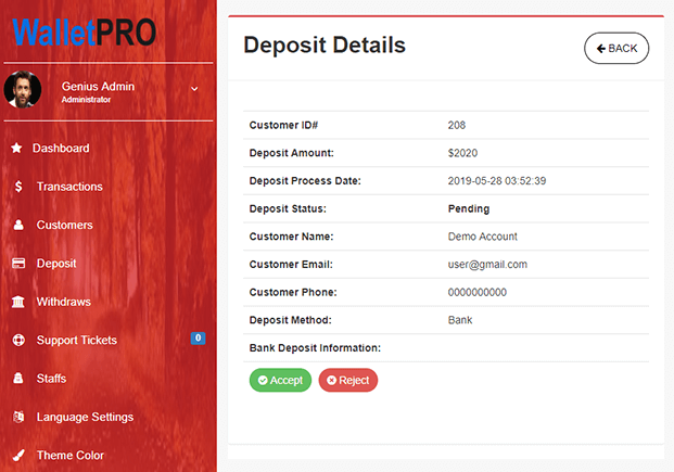 Wallet King - Payment Gateway PHP Script | InkThemes